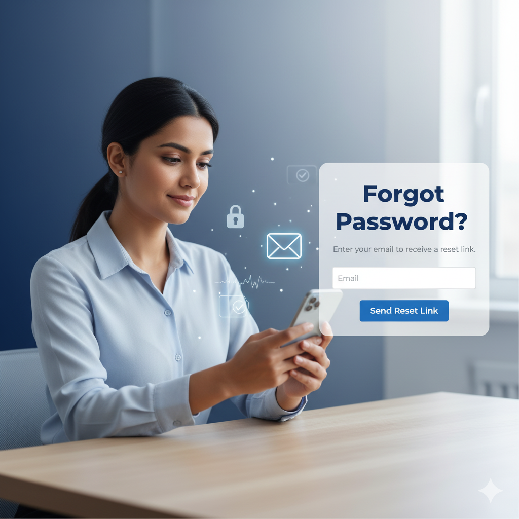 Forgot Password Page Image